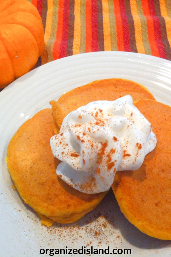Pumpkin pancakes Recipe
