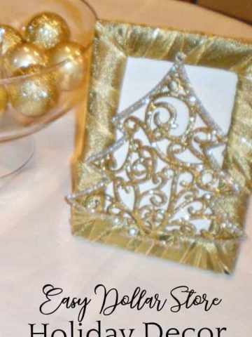 Gold and Silver Holiday Decor Cheap