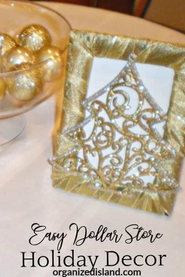 Gold and Silver Holiday Decor Cheap