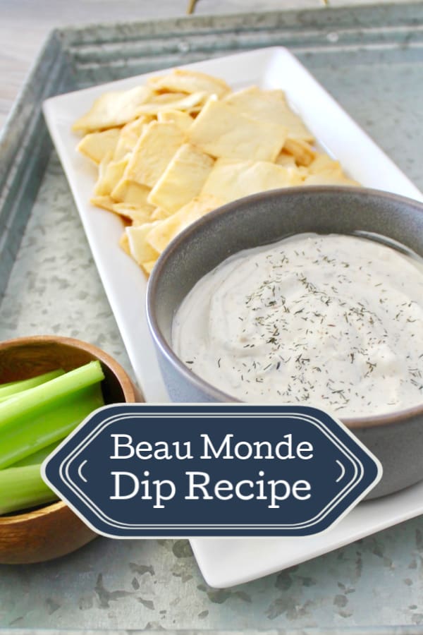 What is Beau Monde: Use This Seasoning in a Dip