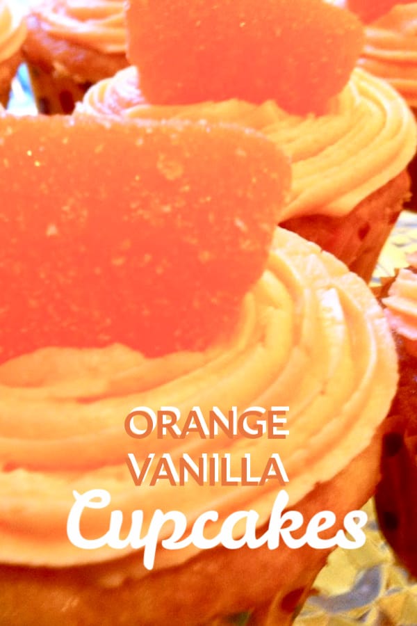 Orange Vanilla cupcakes