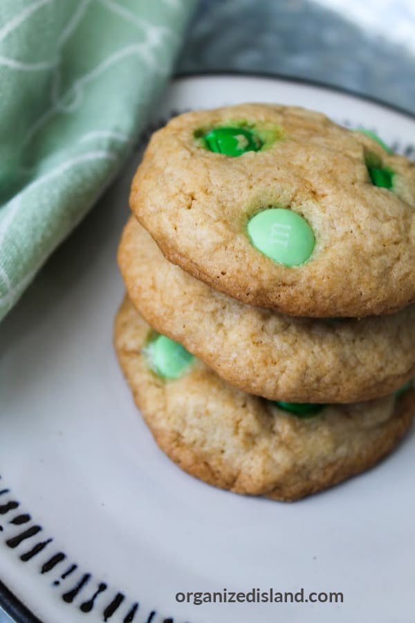 Chocolate chip mint cookies