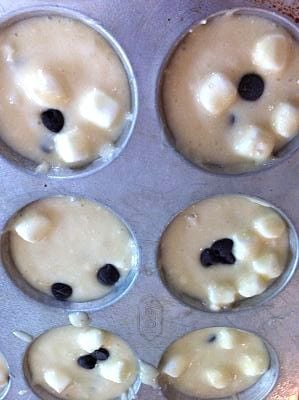 Choc Marshmallow Muffins
