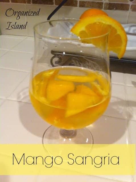 Mango Sangria for Summer