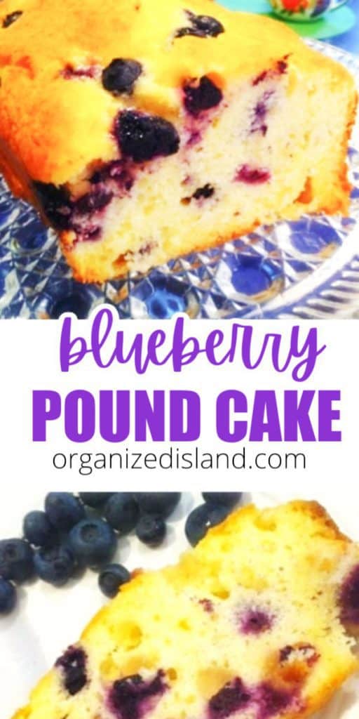 blueberry pound cake recipe