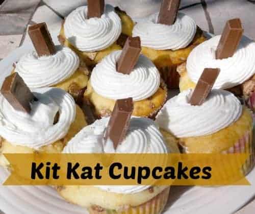 Kit-Kat-Cupcakes
