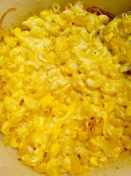 Crockpot macaroni and cheese