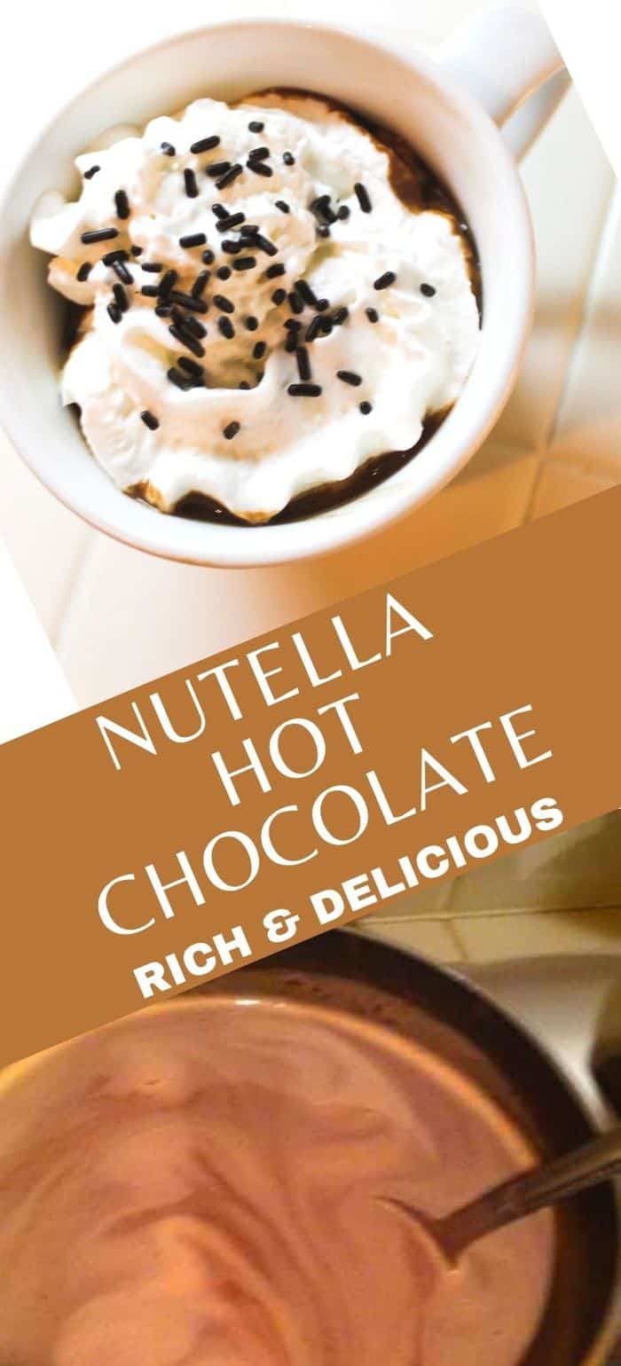 Nutella Hot Chocolate 