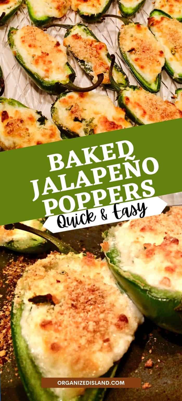 Baked Jalapeño Poppers