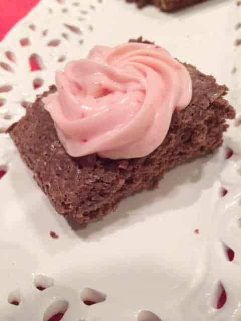 Coca Cola and Cherry Brownies
