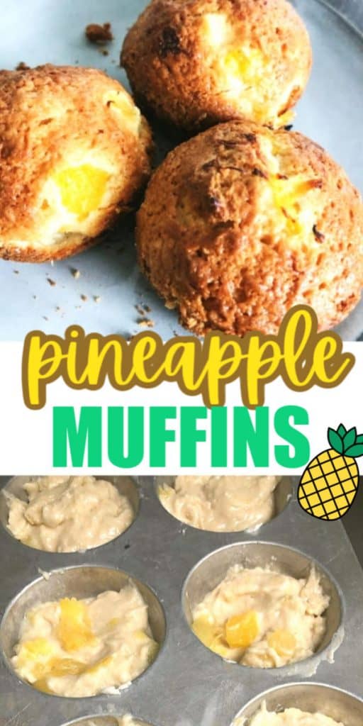 Pineapple muffins