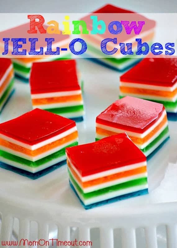 Rainbow-Jello-Cubes