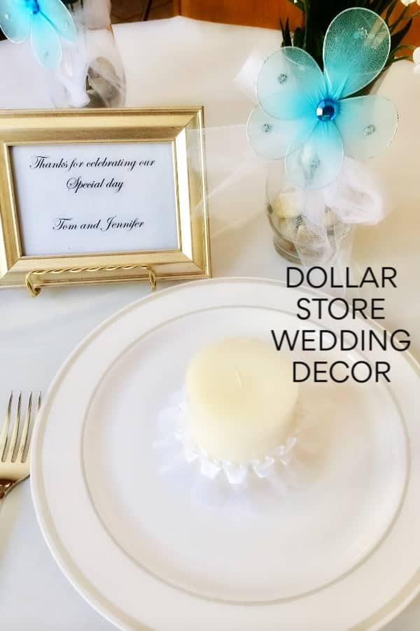 dollar store wedding decor ideas