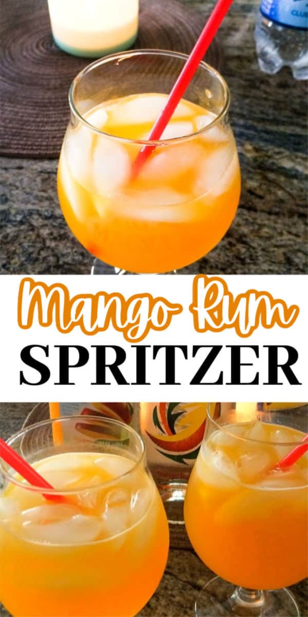 Mango Rum Spritzer