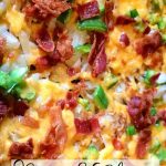 Bacon and Cheese Hash Browns