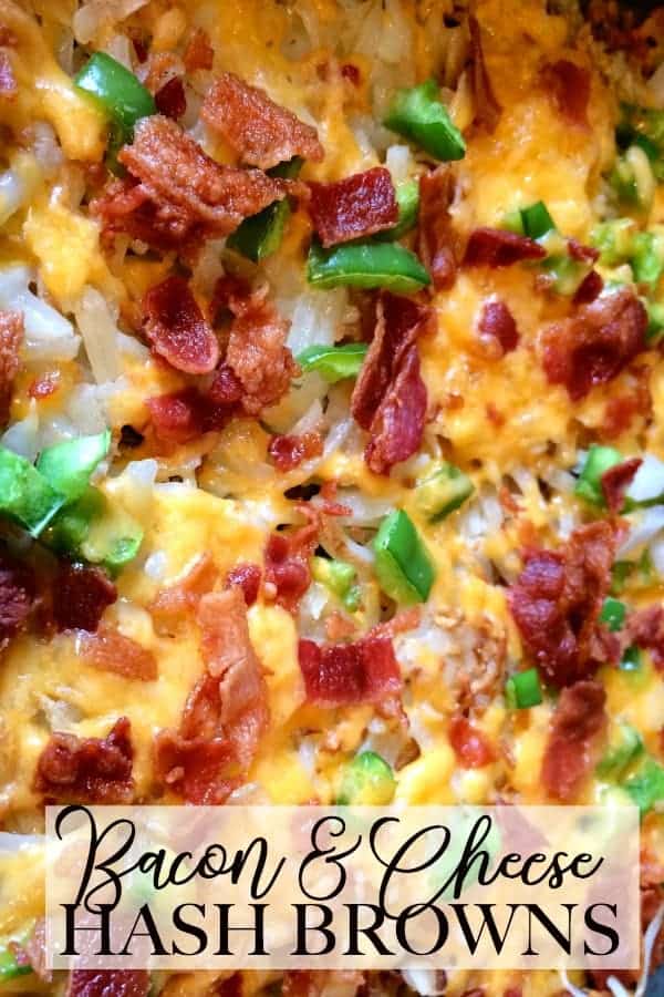 Bacon and Cheese Hash Browns
