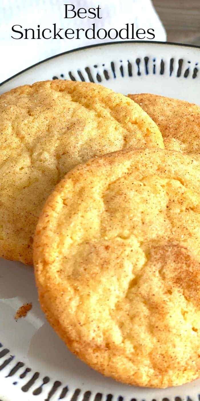 Best Snickerdoodles hese soft and light Snickerdoodles are so light and almost cake-like. I have changed up the classic Snickerdoodle recipe for years!