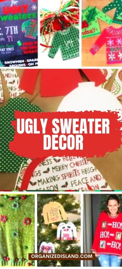 Ugly Sweater Decor