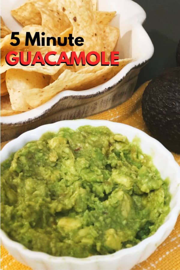 quick guacamole recipe