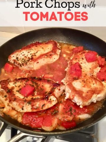 pork chops with tomatoes