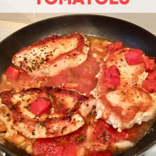 pork chops with tomatoes