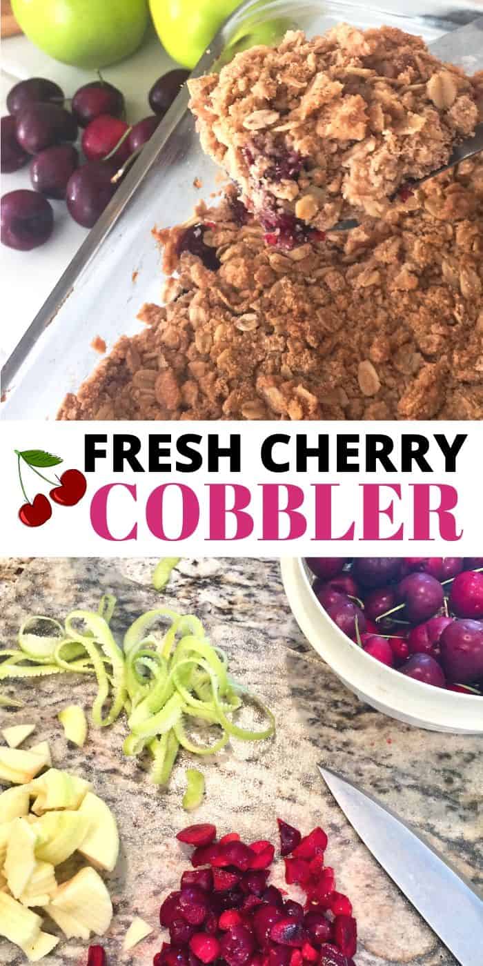 How to make Cherry Cobbler