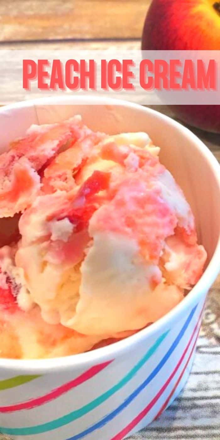 Best Homemade Fresh Peach Ice Cream Recipe Organized Island best-homemade-fresh-peach-ice-cream-recipe-organized-island