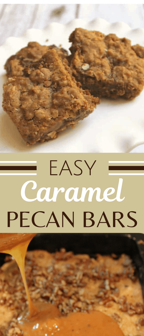 Caramel Pecan Bar Recipe