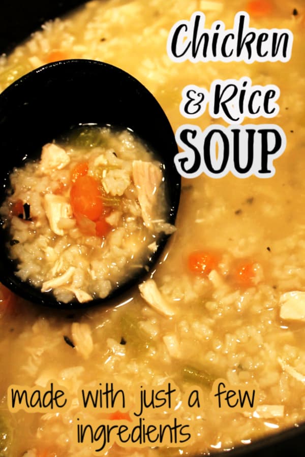Homemade Chicken and Rice soup