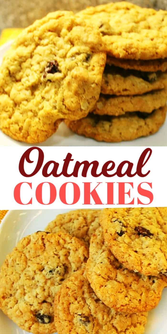 Oatmeal cookies 