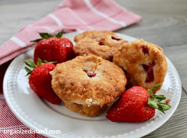 Strawberry muffins recipe
