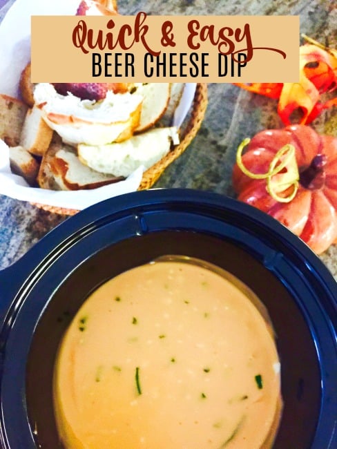 This hot beer cheese dip is delicious! Made in minutes and perfect for parties!