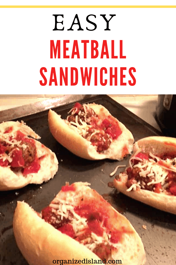 meatball sandwiches