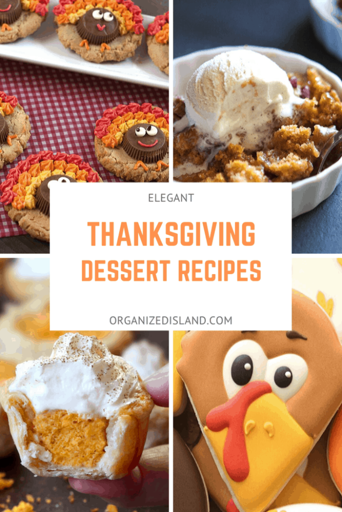 Festive Thanksgiving Desserts - Organized Island