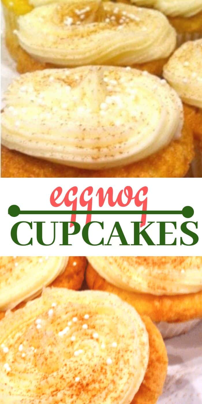 Eggnog Cupcakes
