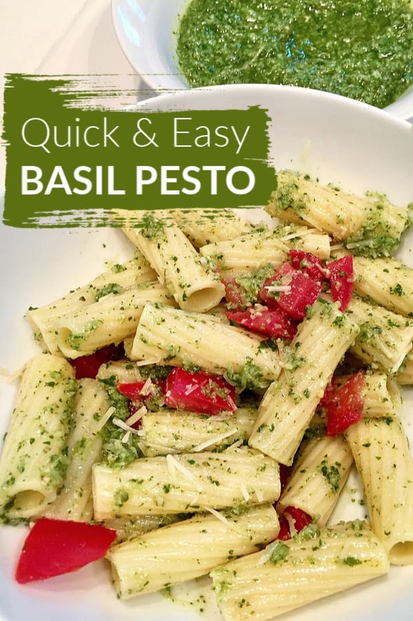 how to make basil pesto