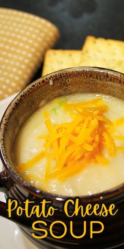 Potato cheese soup recipe easy