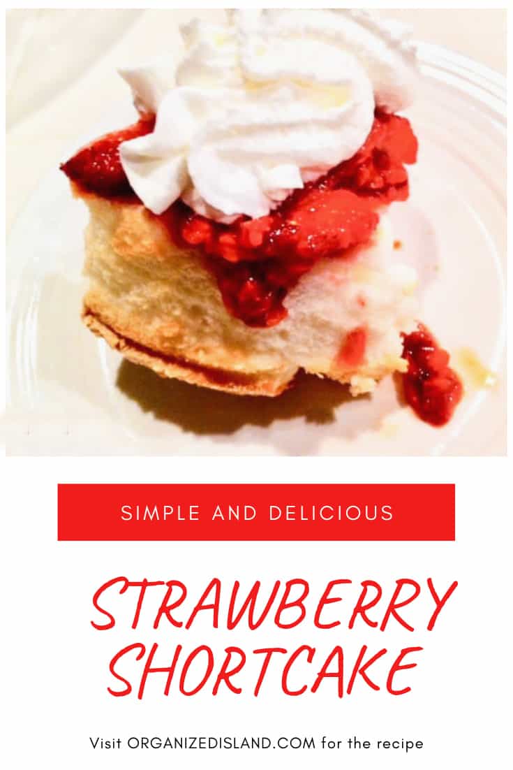 simple strawberry shortcake