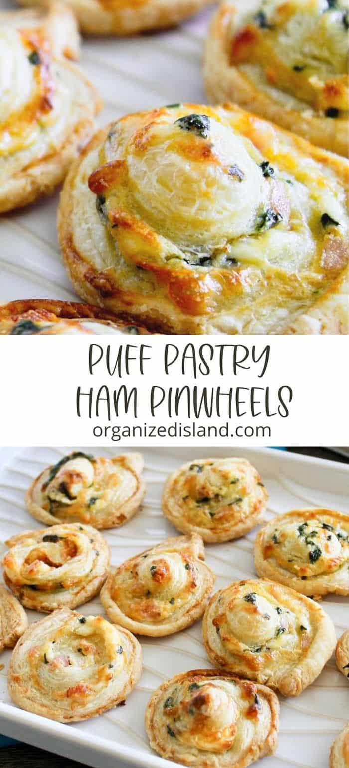 Puff Pastry Ham Pinwheels