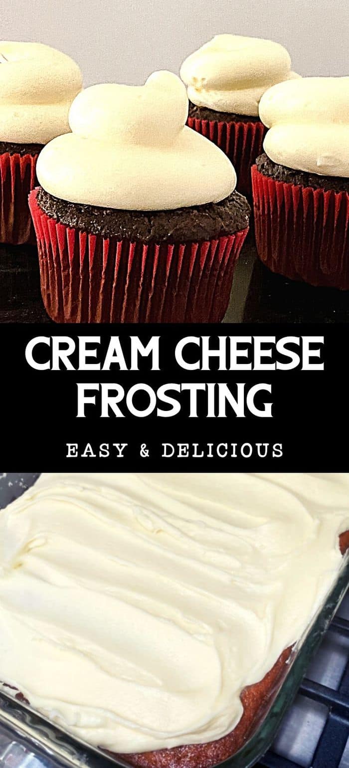 BEST Cream Cheese Frosting.