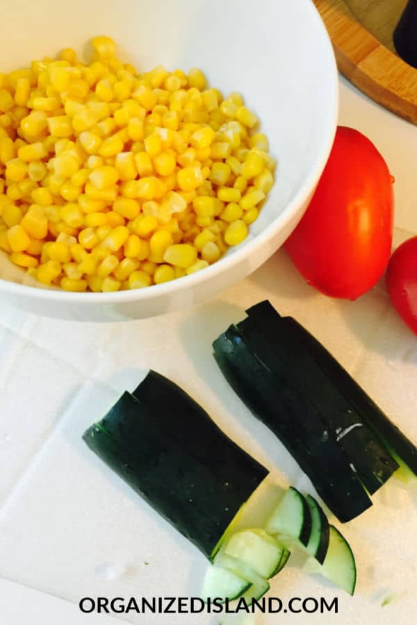 Corn tomato Salad INGREDIENTS