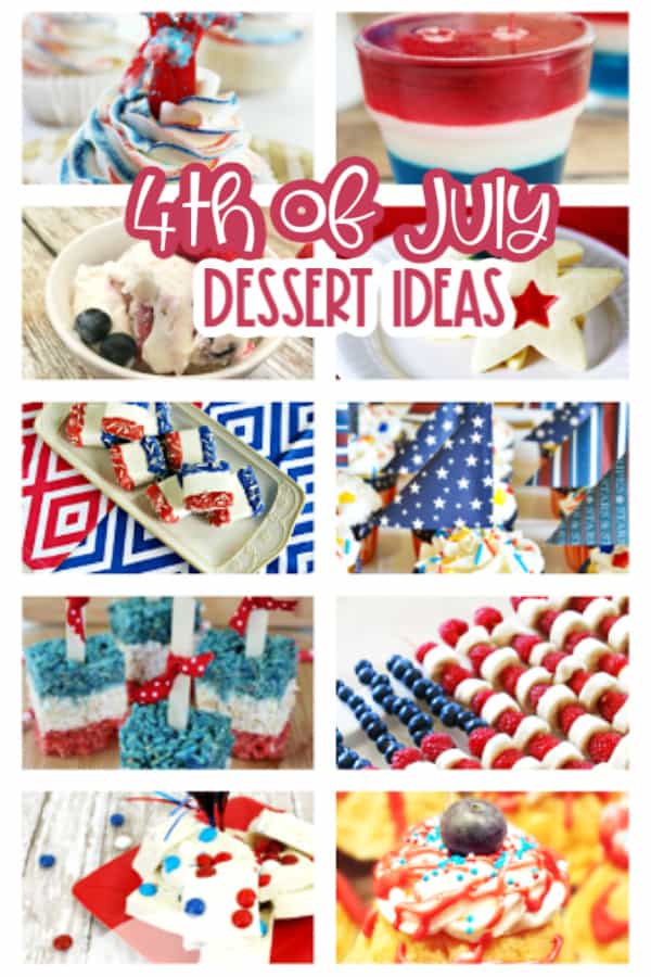 Desserts for 4th of July