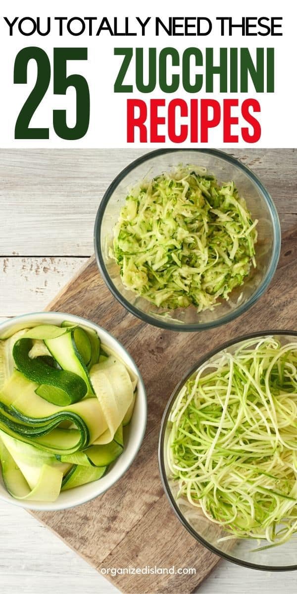 What to make with Zucchini