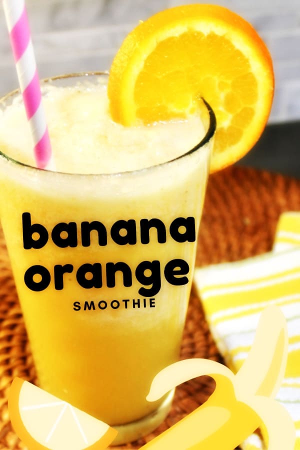 banana orange smoothie