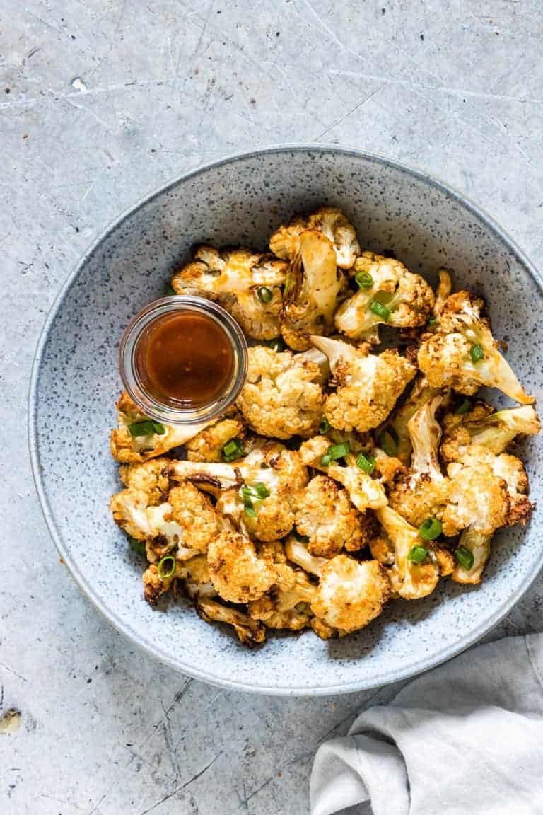 Air Fryer Cauliflower Wings | Throw Your Best Game Day Get Together Ever! | Organized Island