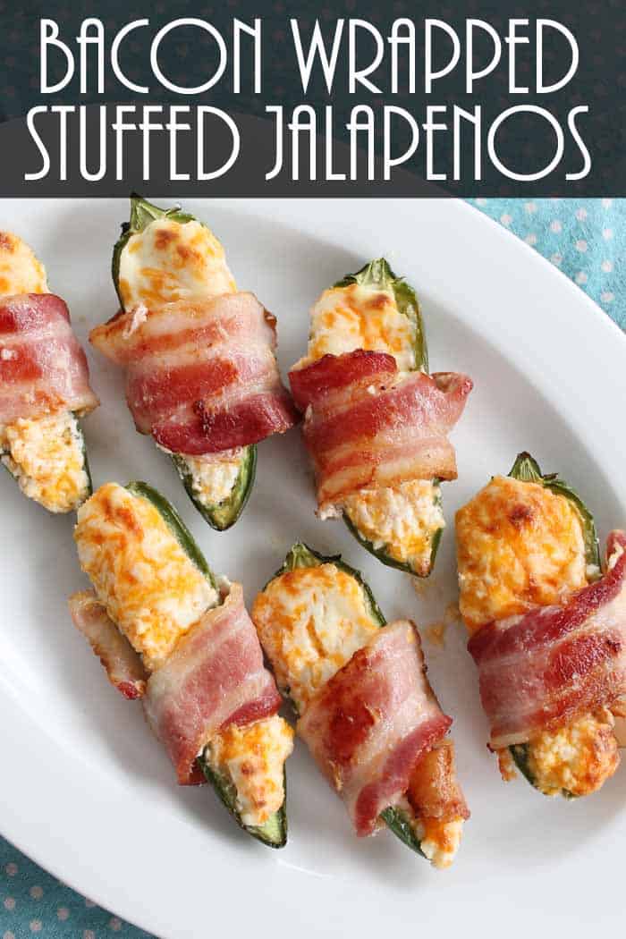 Bacon Wrapped Stuffed Jalapenos | Throw Your Best Game Day Get Together Ever! | Organized Island
