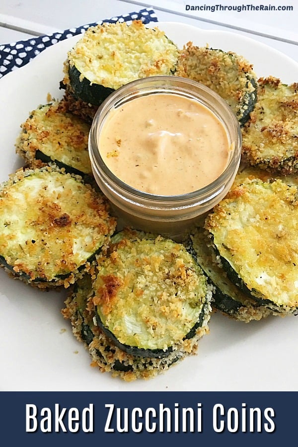 Baked Zucchini Coins | Throw Your Best Game Day Get Together Ever! | Organized Island