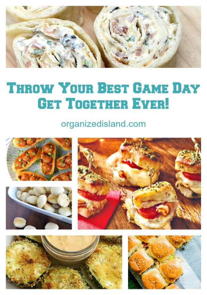 Throw Your Best Game Day Get Together Ever! | Organized Island