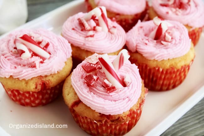 Easy Peppermint cupcakes