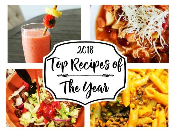 top-recipes-year 2018